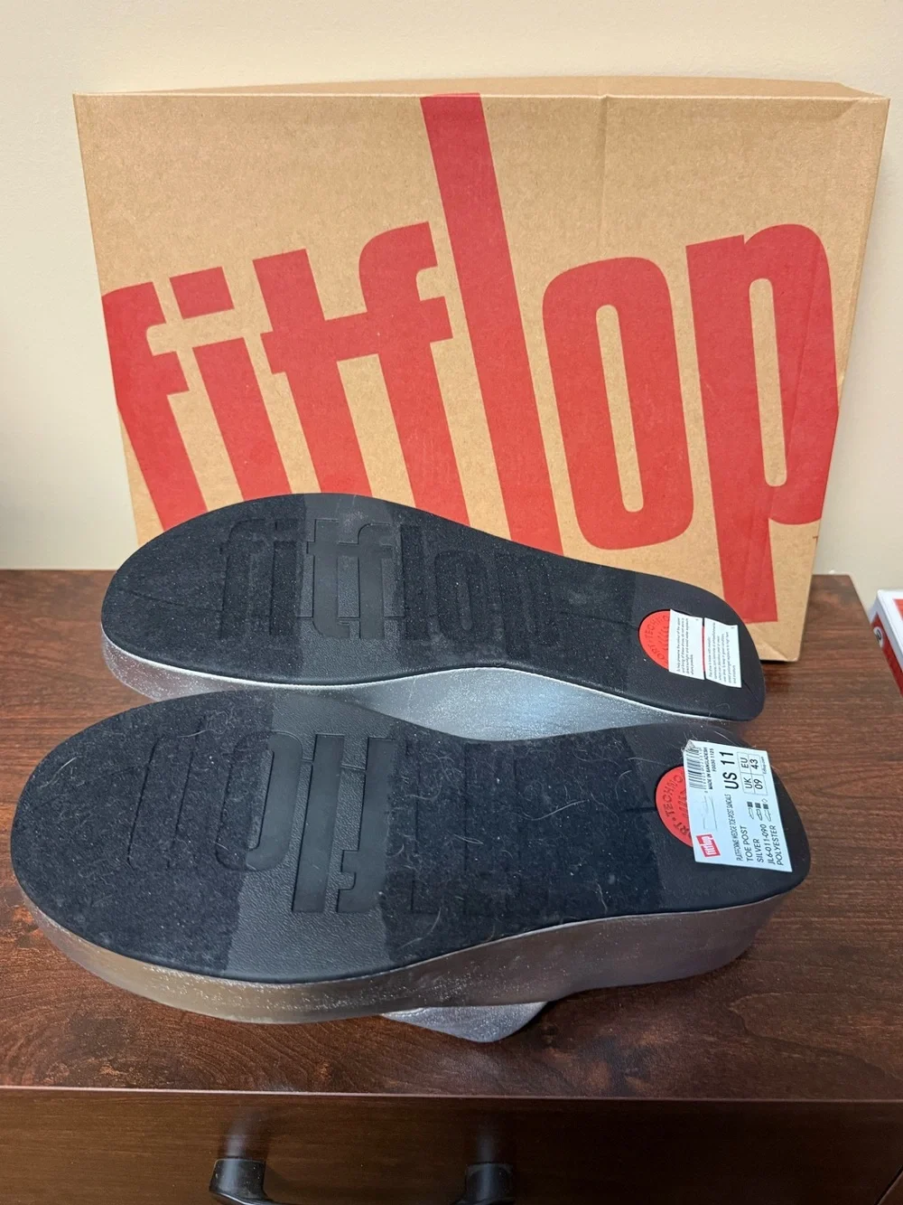 Fitflop bnib silver
